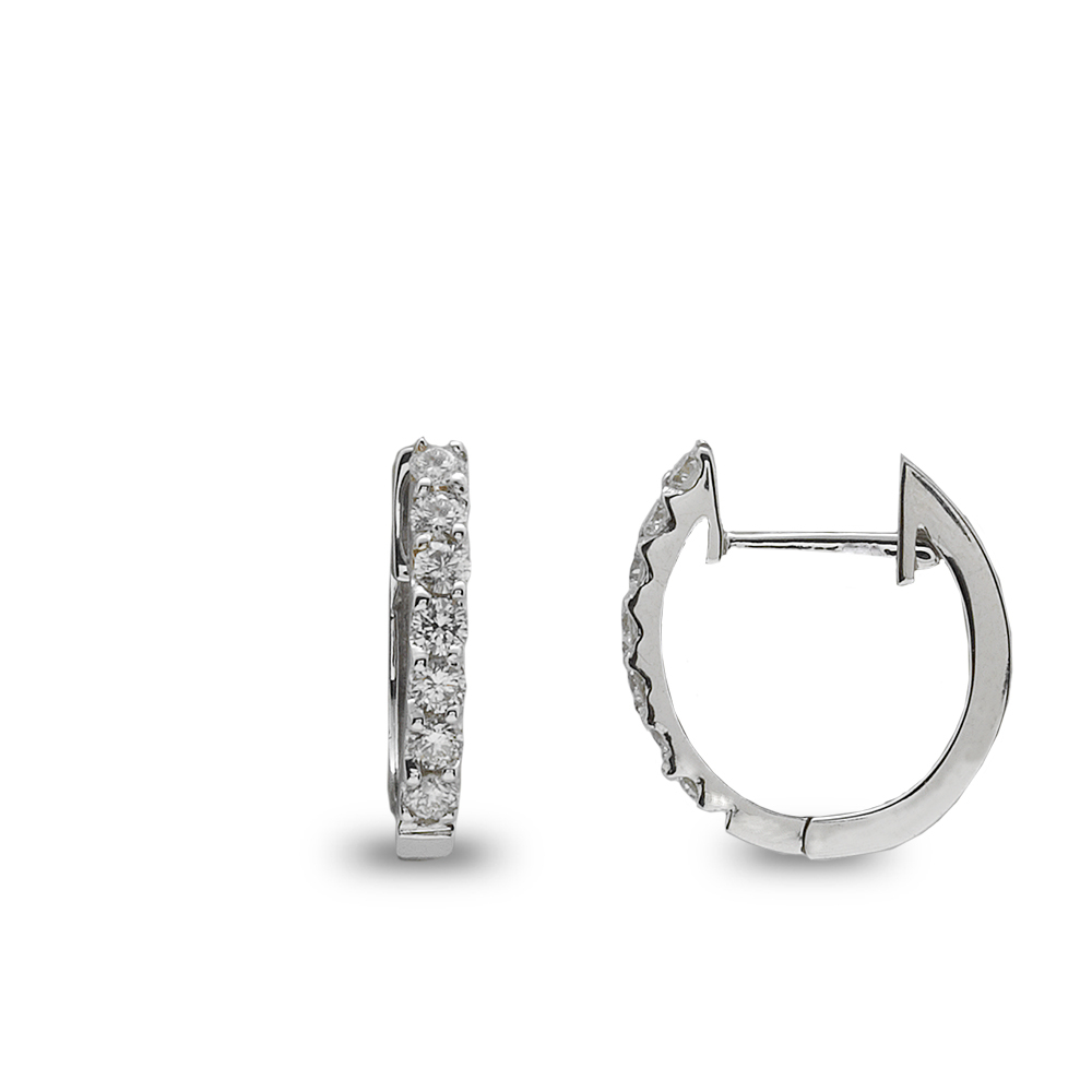 0.10 Karat Pırlanta Halka Küpe