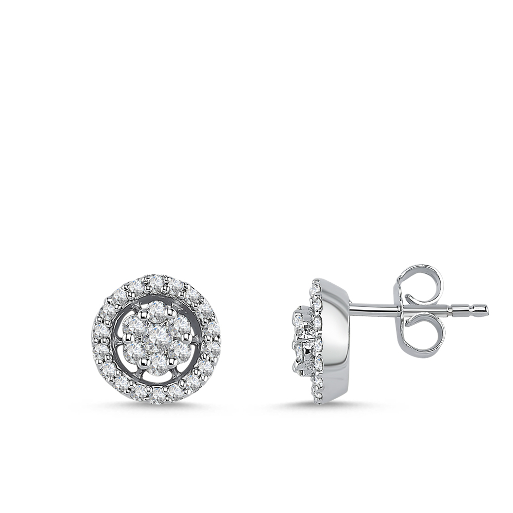 Pırlanta Effect Fantezi Küpe