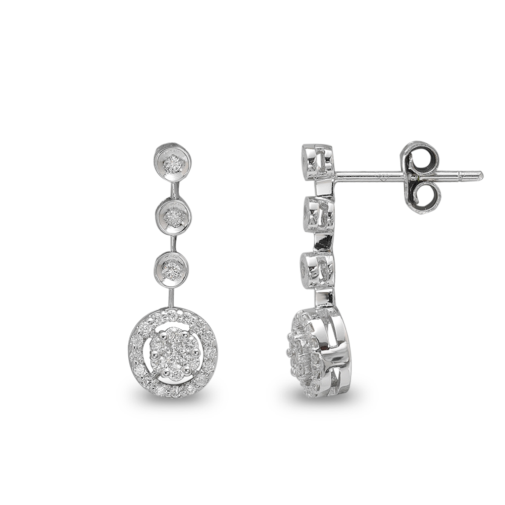 Pırlanta Fantezi Effect Küpe Venlo