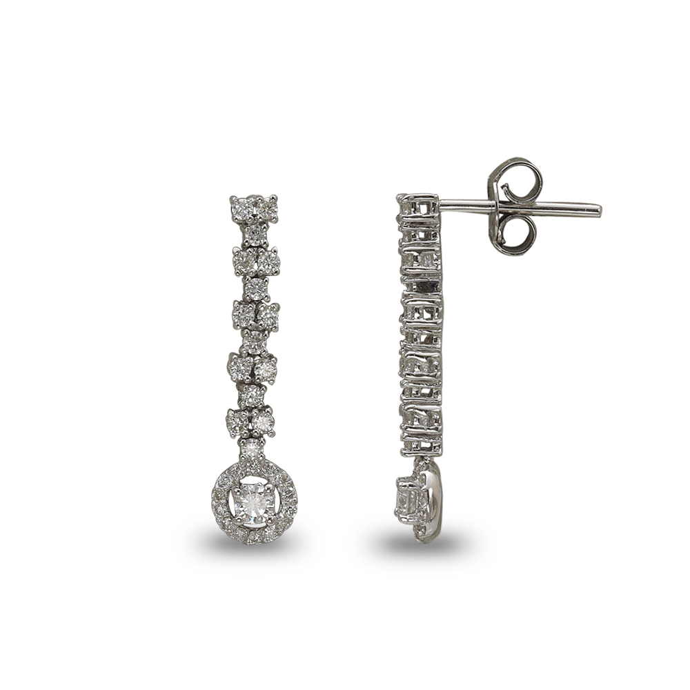 Pırlanta Fantezi Küpe