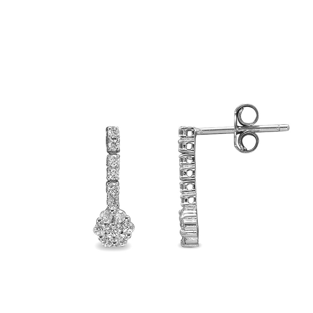 Pırlanta Effect Küpe Deventer