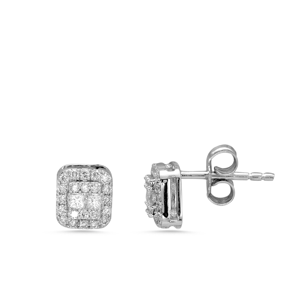 Pırlanta Fantezi Prenses Küpe