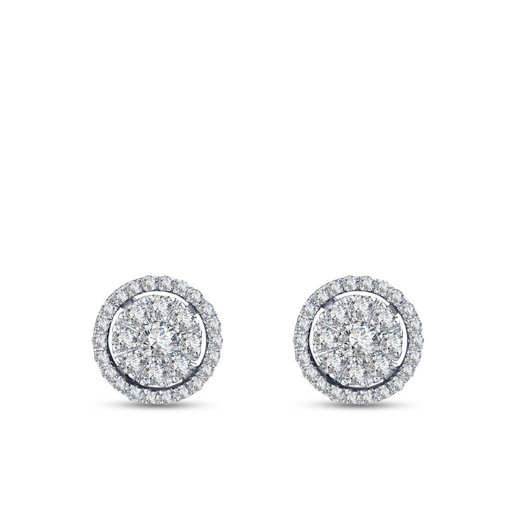 Pırlanta Effect Küpe