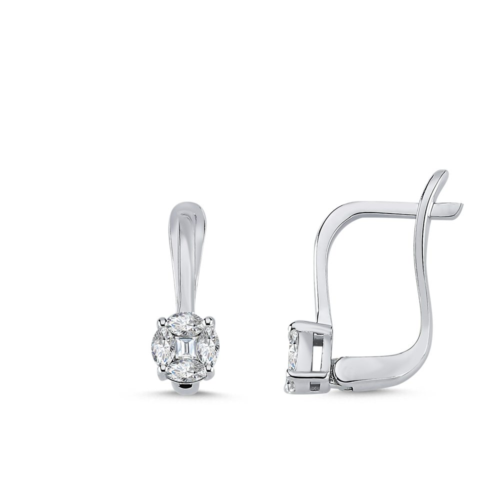 Effect Tektaş Pırlanta Küpe