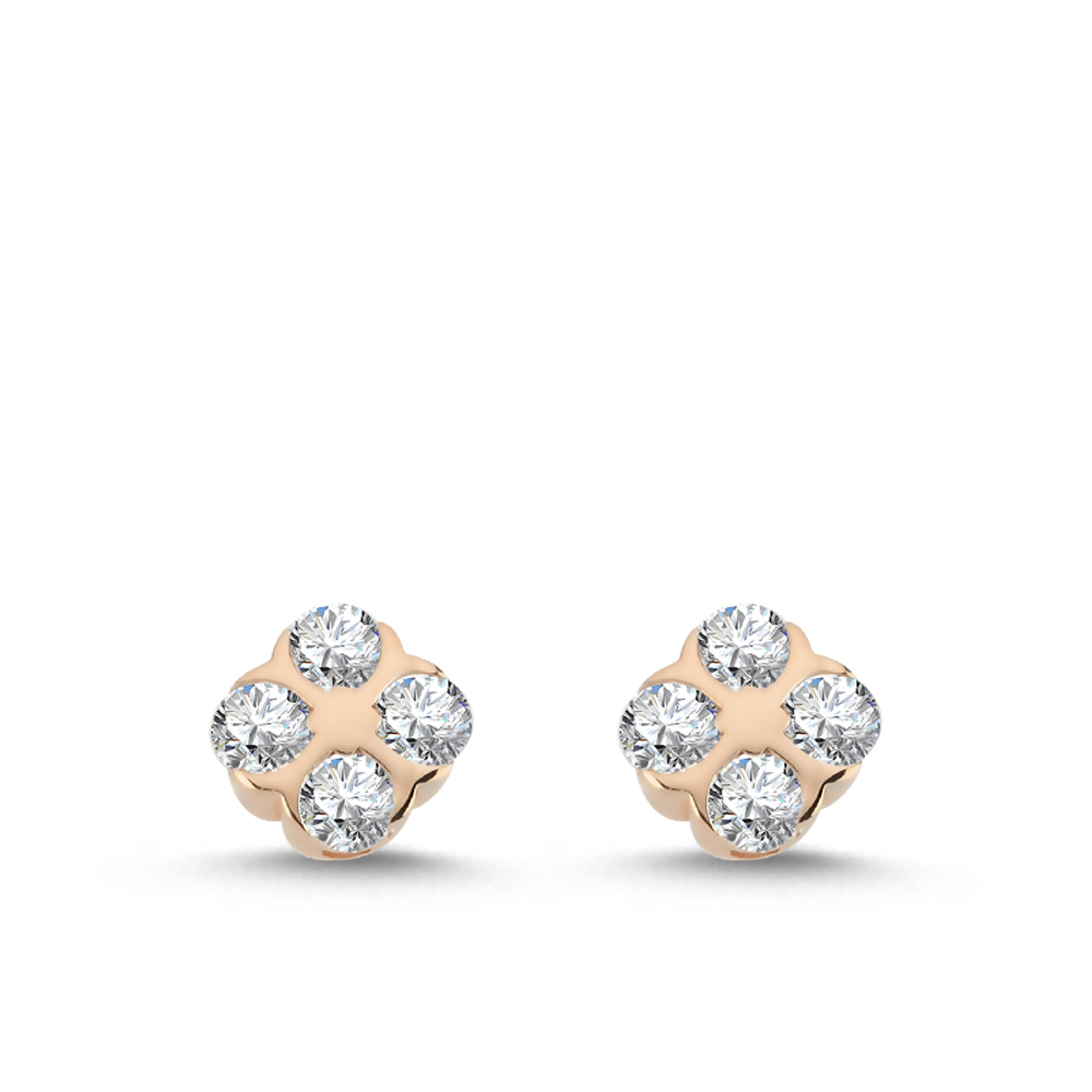 0.50 Karat Tasarım Küpe