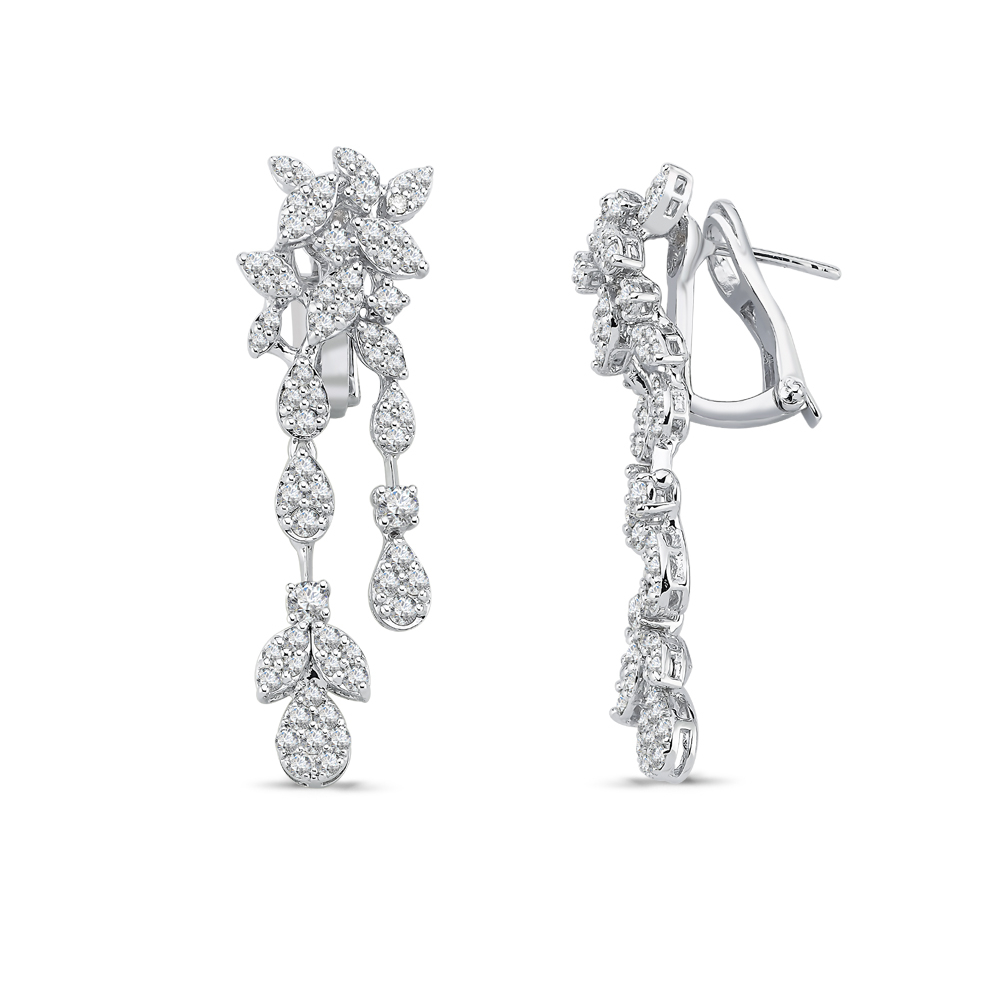 Pırlanta Fantezi Küpe