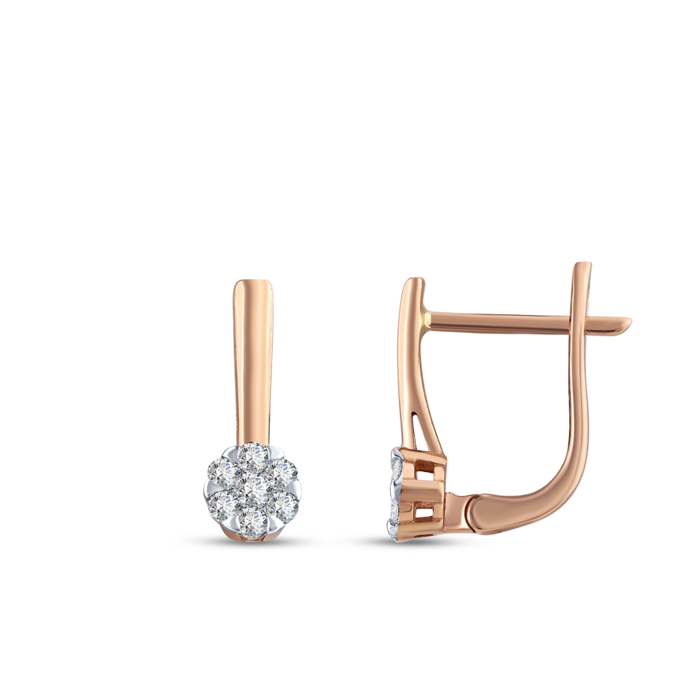 Effect Pırlanta Küpe