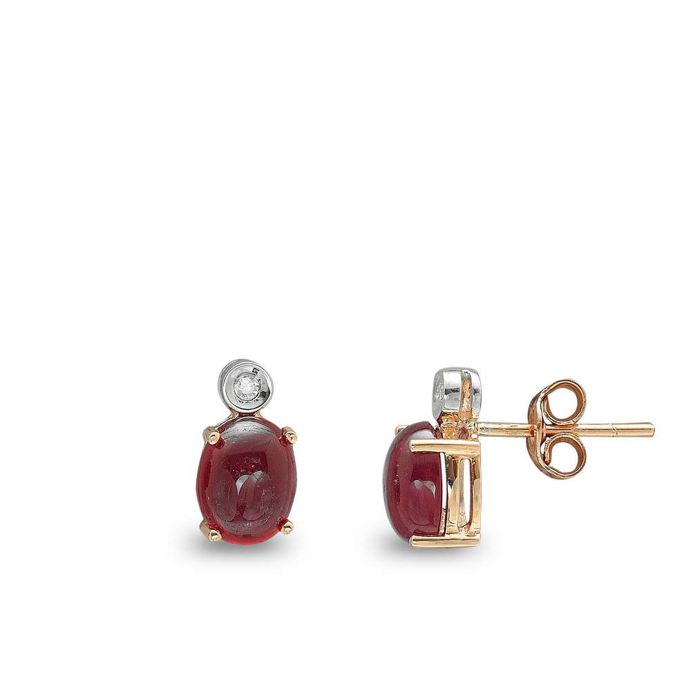 Pırlanta Yakut Nar-ı Aşk Küpe