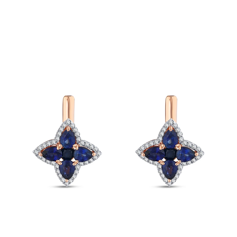 Damla Şans Safir Küpe