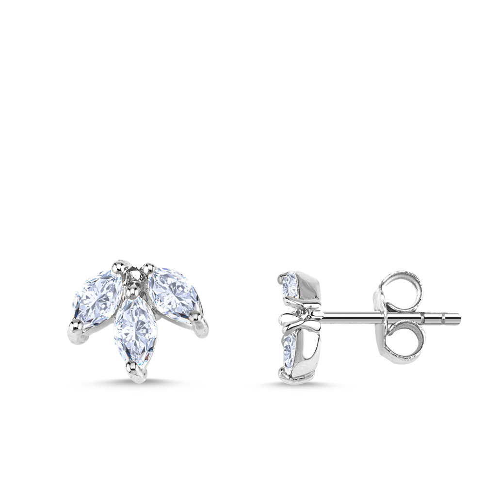 1.22 Karat Markiz Pırlanta Küpe