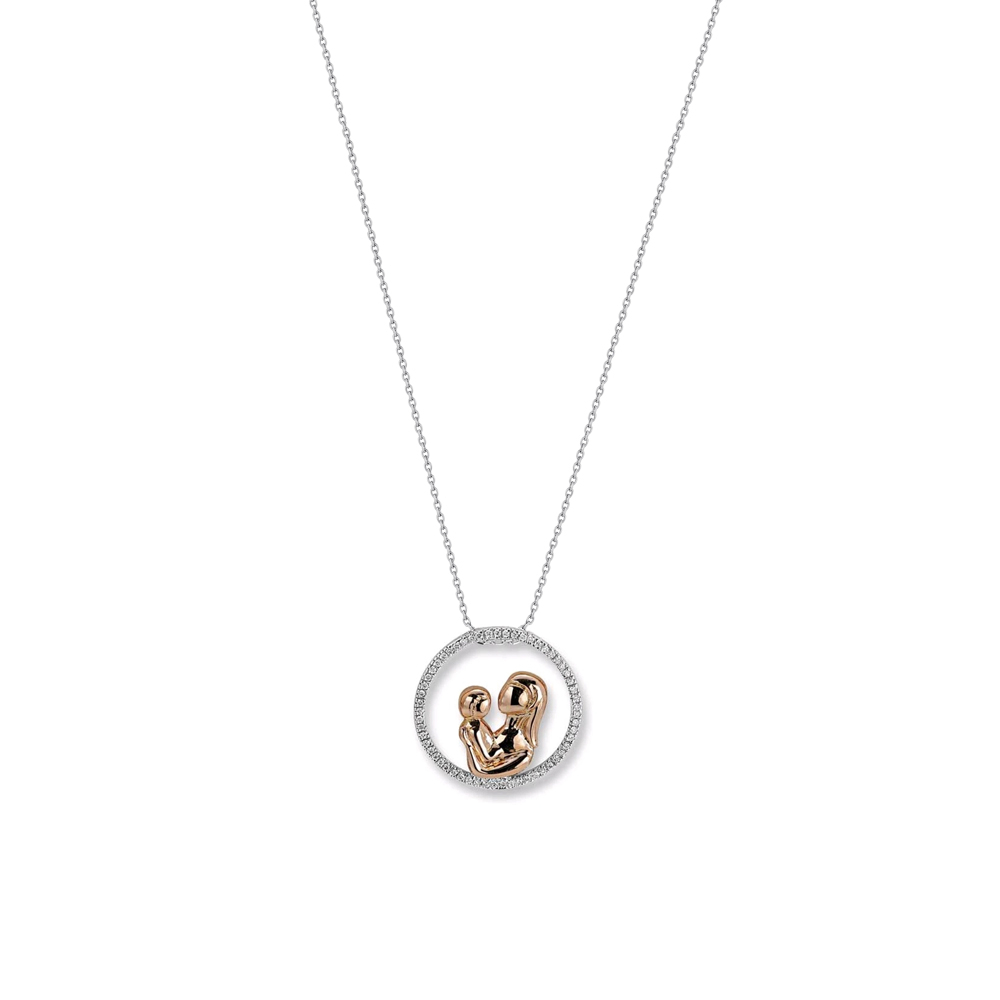 Kolye Ucu Anne Çocuk