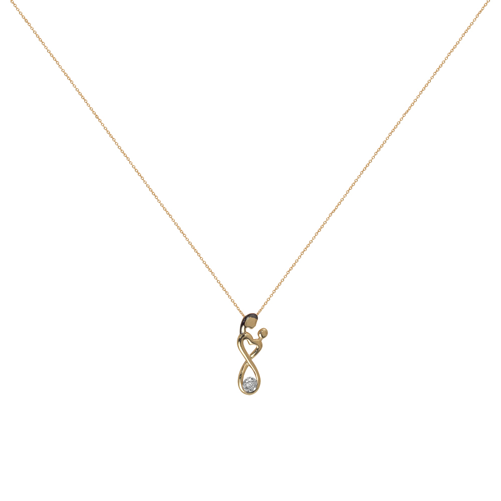 Pırlanta Annem Benim Sonsuzluğum Kolye