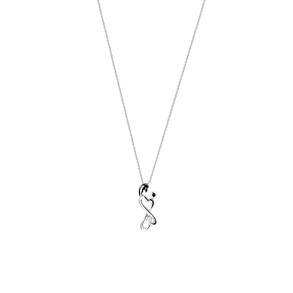 Pırlanta Sonsuz Sevgi Kolye