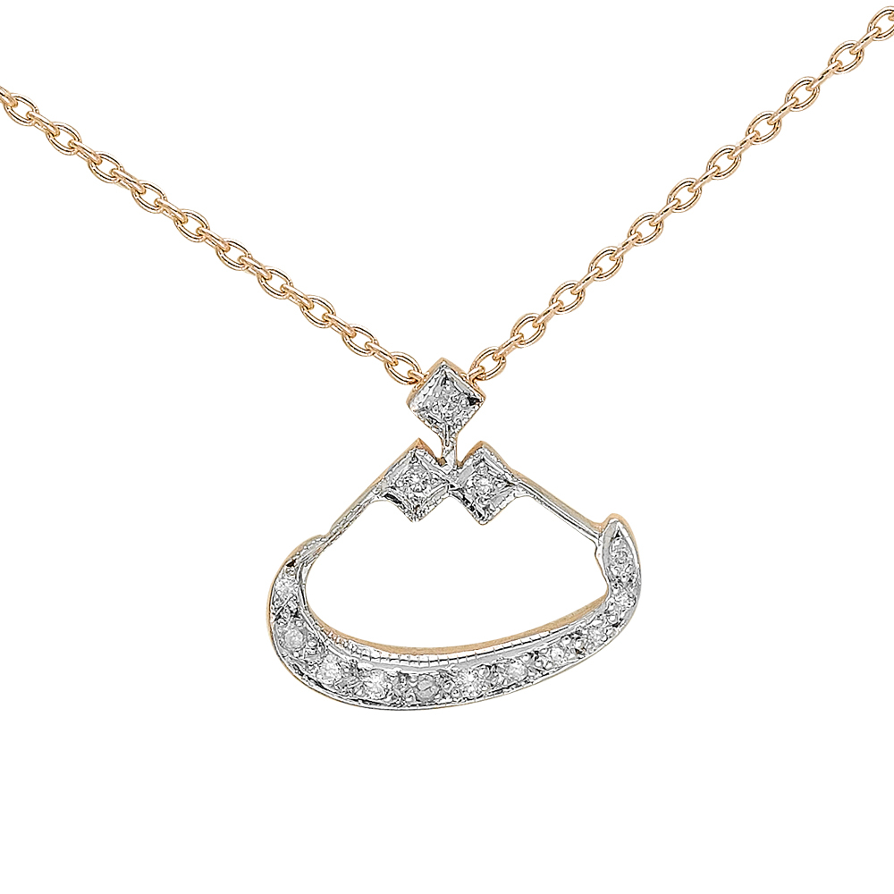 Pırlanta Arapça Se Harfi Kolye