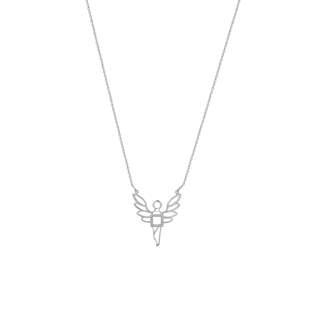 Pırlanta Bereket Meleği Ariel Kolye