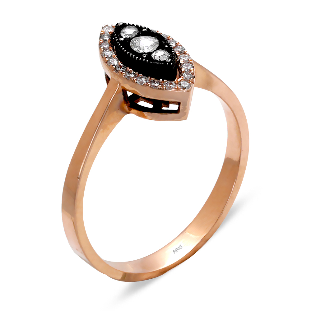 0.17 Karat Markiz Elmas Yüzük