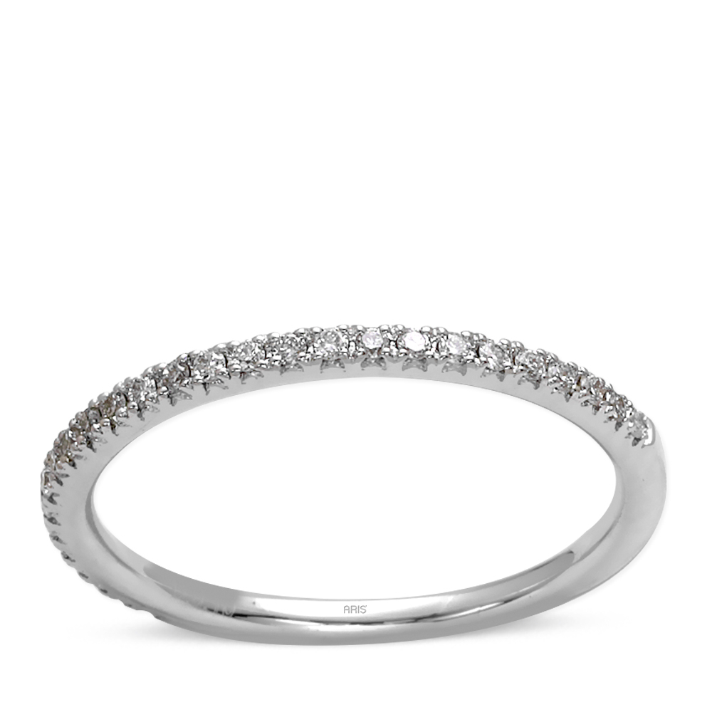 0.18 Karat Pırlanta Yarımtur Alyans