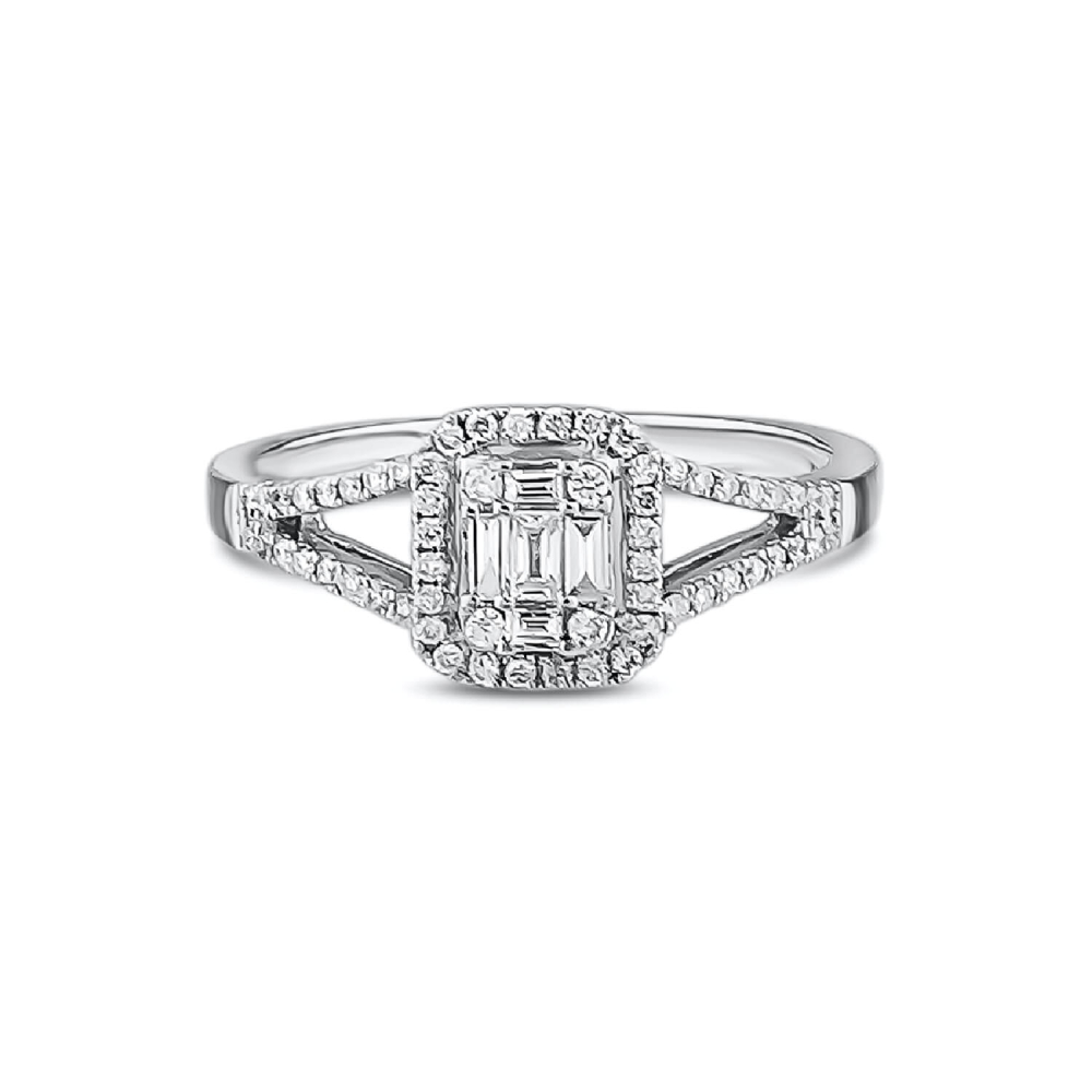 Pırlanta Baget Fantezi Yüzük