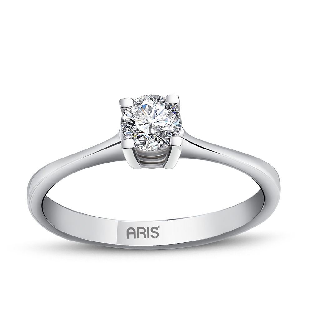 0.35 Karat G Renk Pırlanta Tektaş Yüzük