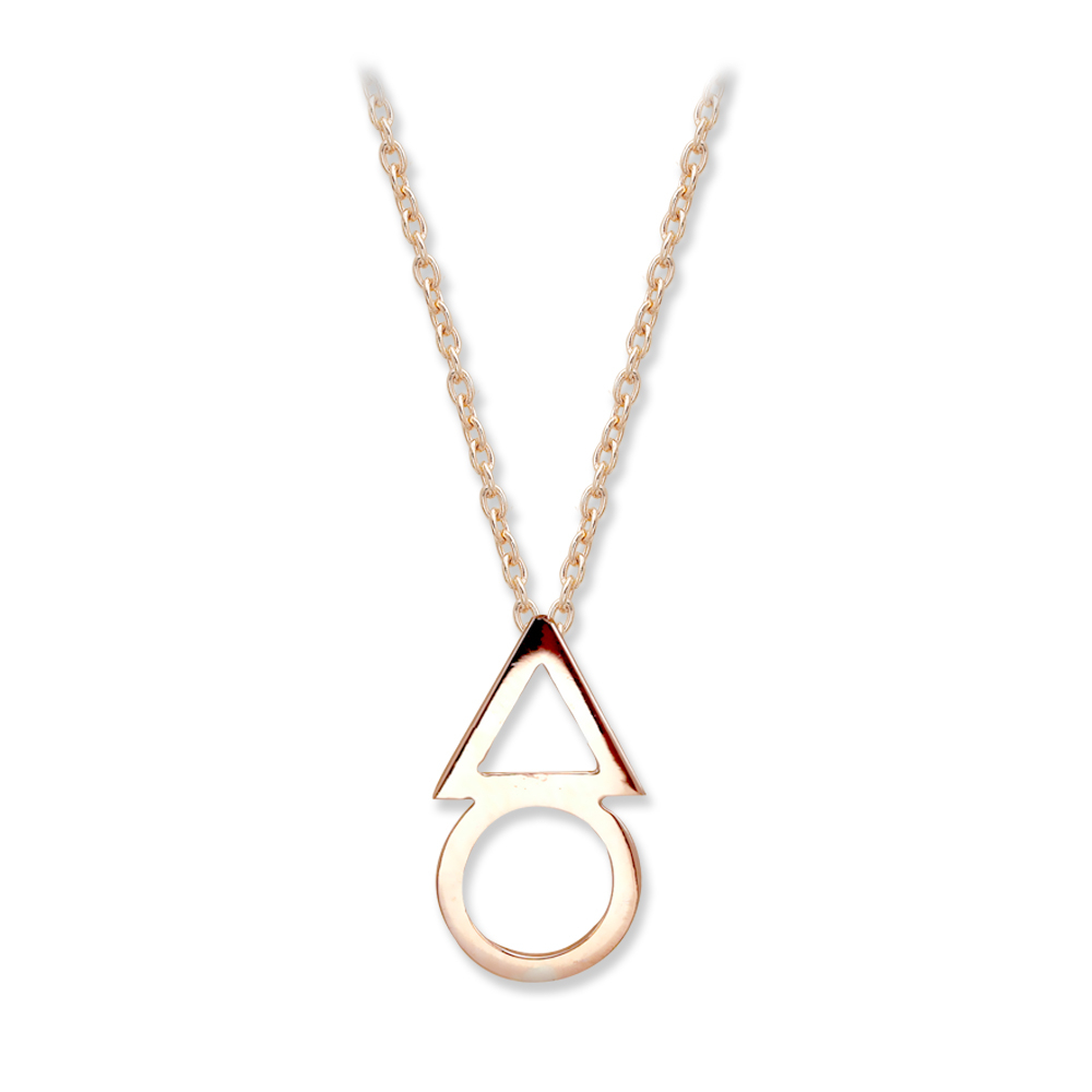 Adalet Sembolü Altın Kolye (SEPOW)