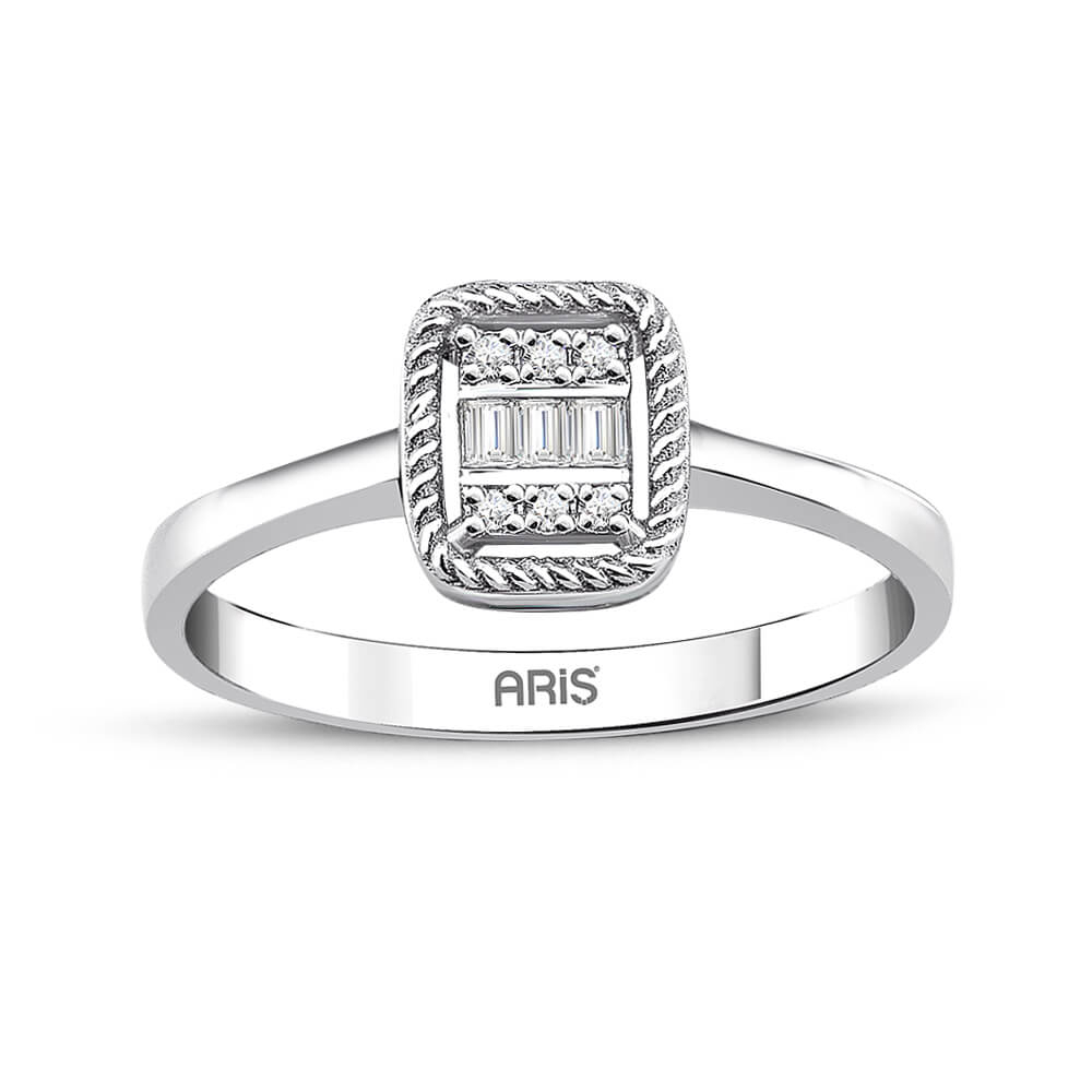 Pırlanta Fantezi Baget Yüzük