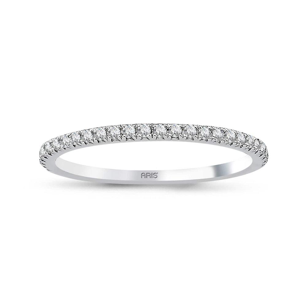 0.15 Karat Pırlanta Yarımtur Alyans