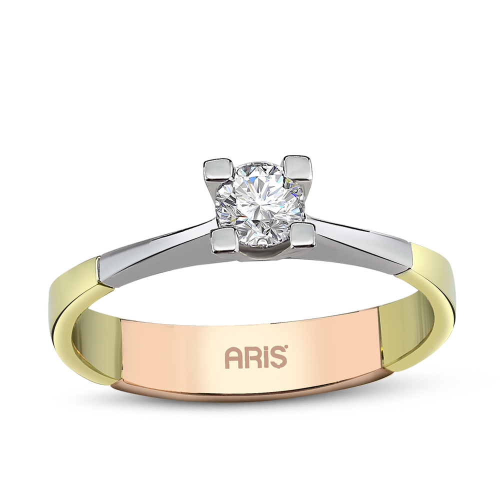 0.25 Karat Pırlanta Tektaş Yüzük