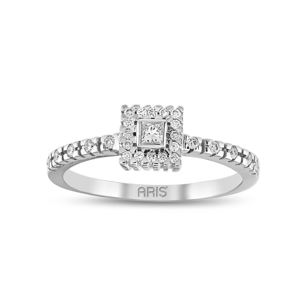 0.18 Karat Pırlanta Fantezi Yüzük