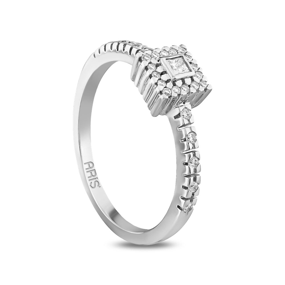 0.18 Karat Pırlanta Fantezi Yüzük