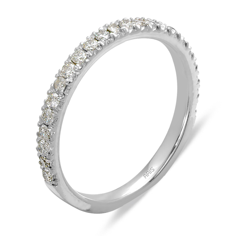 0.50 Karat Pırlanta Yarımtur Yüzük