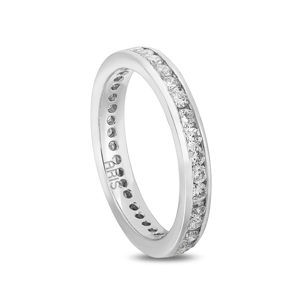 0.63 Karat Pırlanta Tamtur Kanal Yüzük