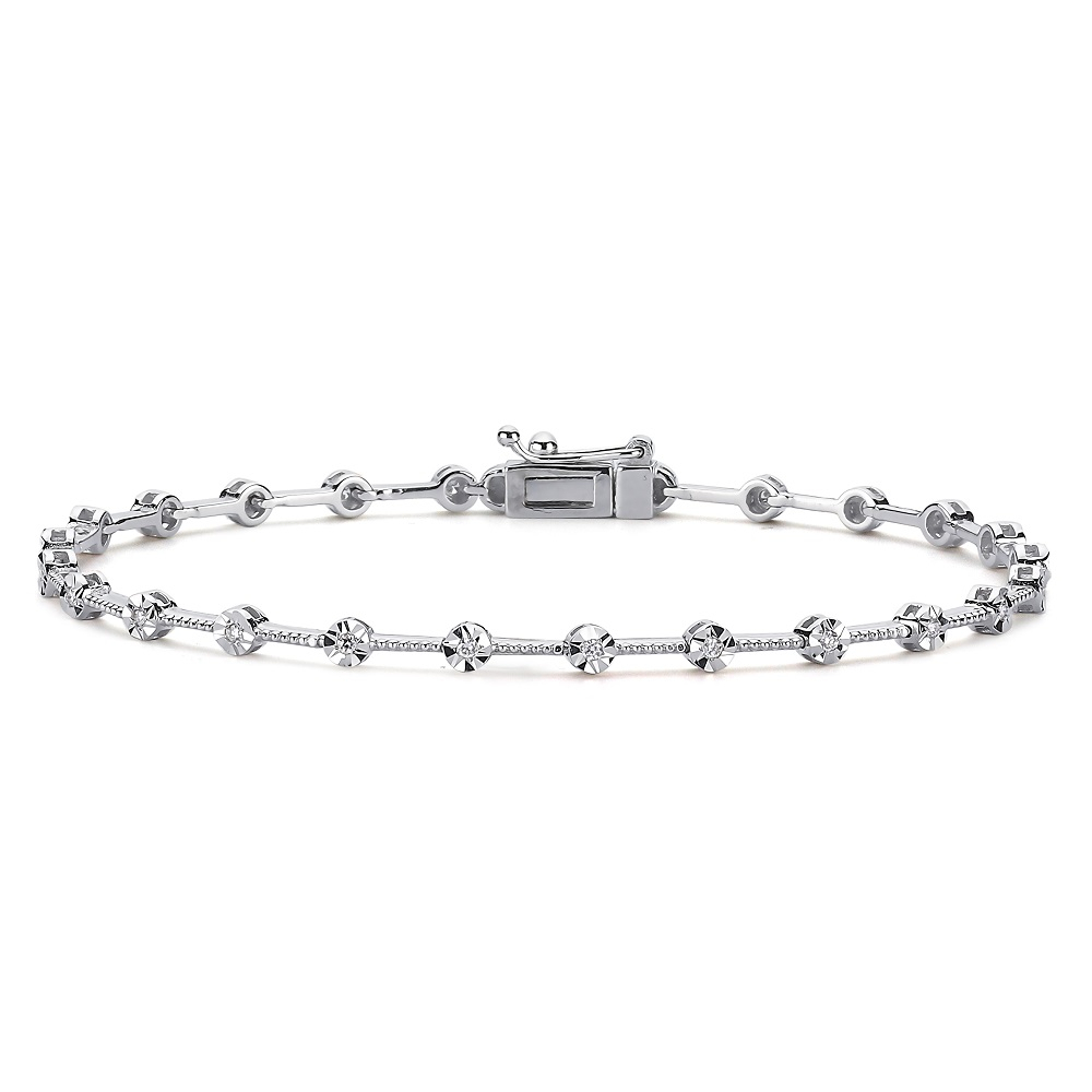 Miracle Pırlanta Su Yolu Bileklik