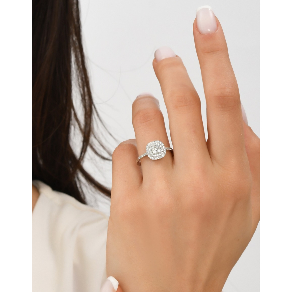 Pırlanta Effect Yüzük