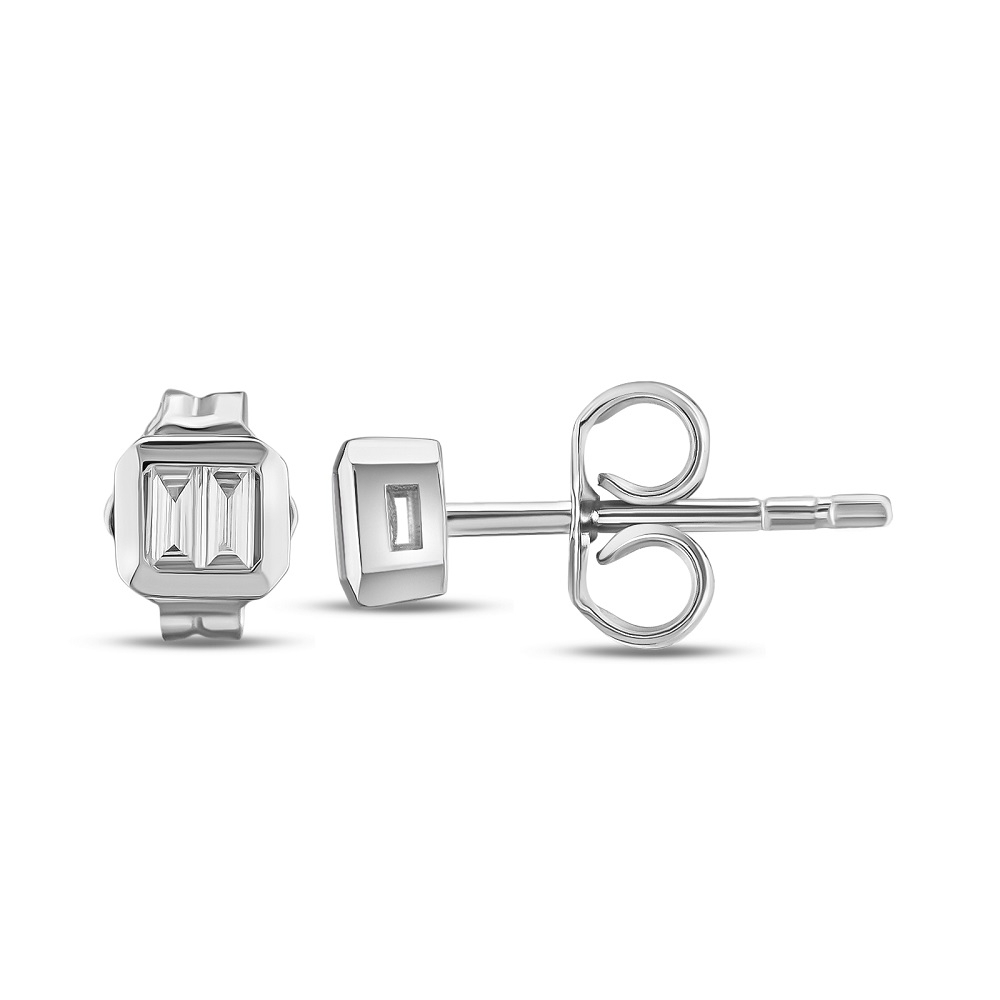 Pırlanta Baget Küpe