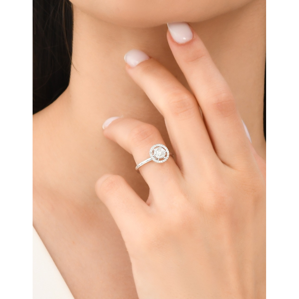 Pırlanta Baget Fantezi Yüzük