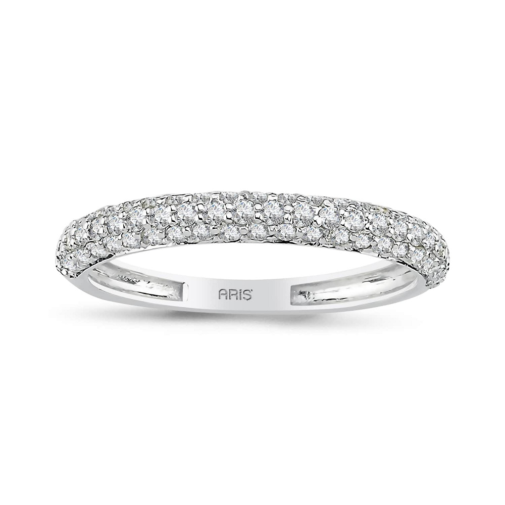 0.50 Karat Pırlanta Yarımtur Yüzük