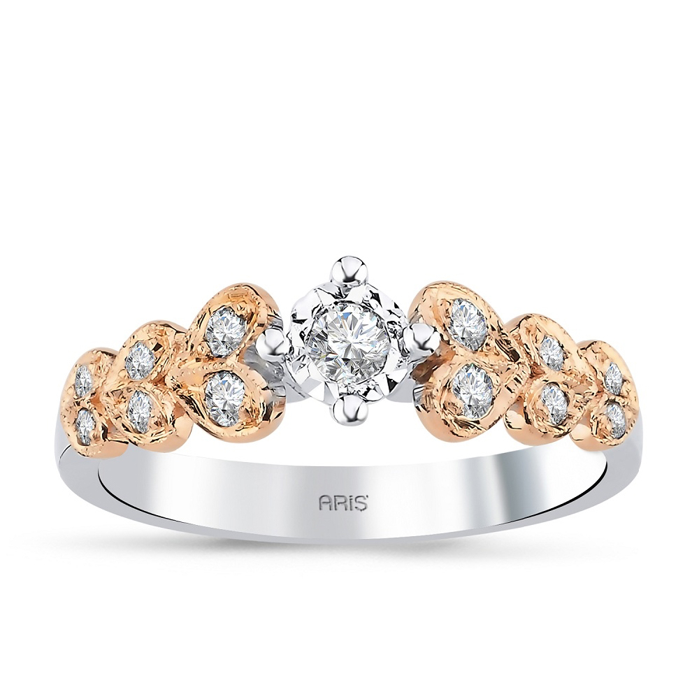 0.25 Karat Pırlantalı Miracle Tektaş Yüzük