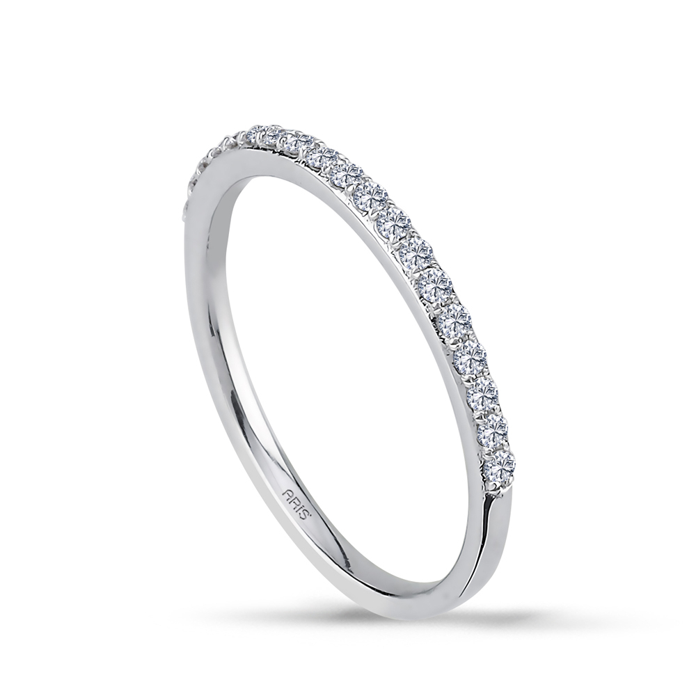 0.16 Karat Pırlanta Yarımtur Yüzük