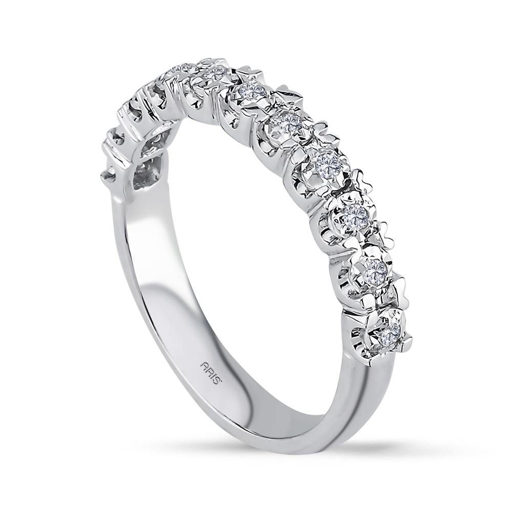 0.11 Karat Pırlanta Yarımtur Yüzük