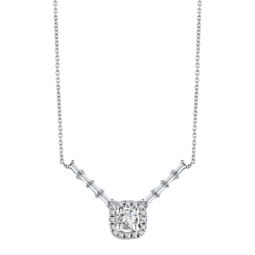 Pırlanta Baget Kolye