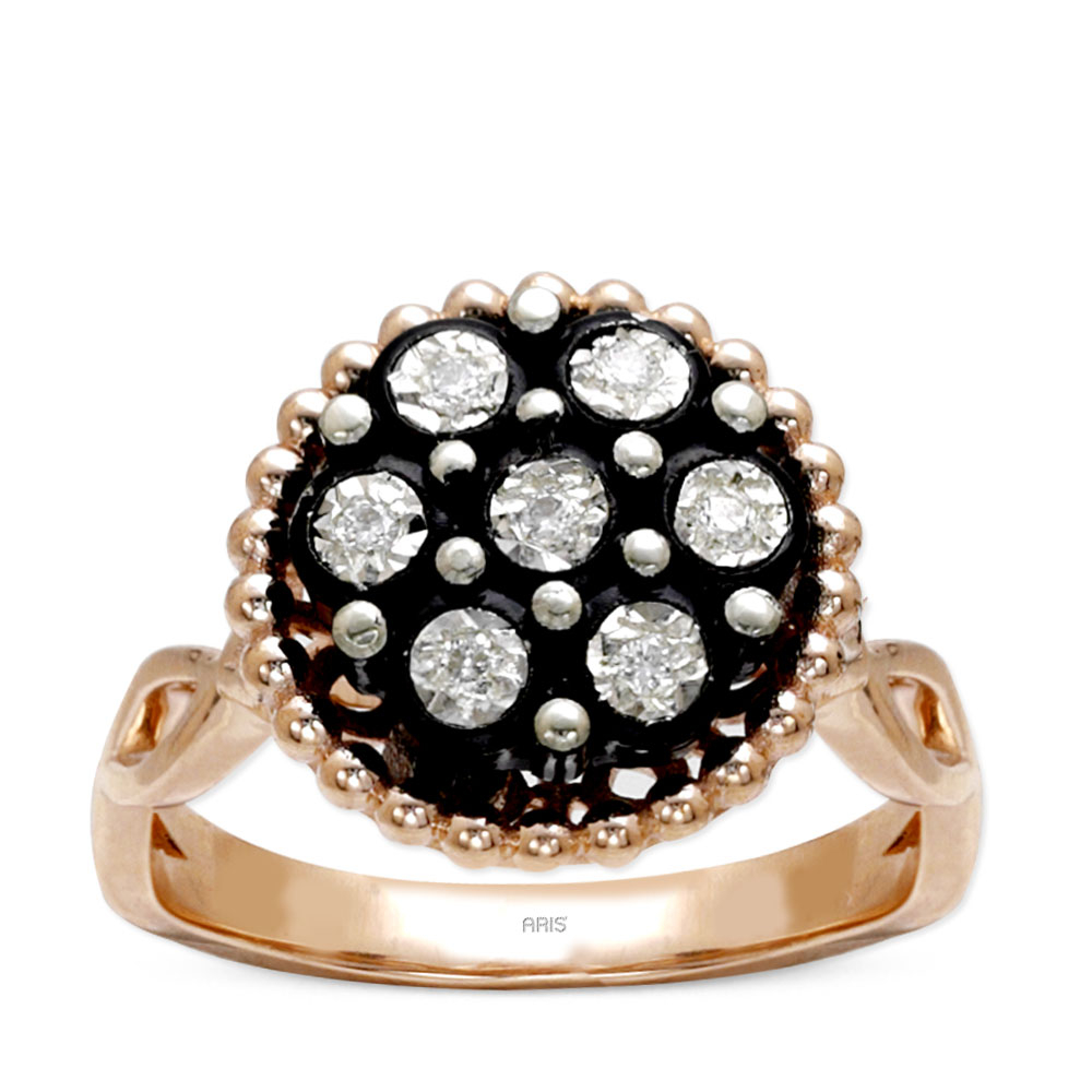 Elmas Miracle Gül Yüzük