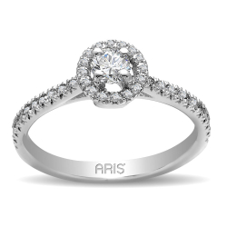 0.47 Karat Fantezi Pırlanta Tektaş Yüzük