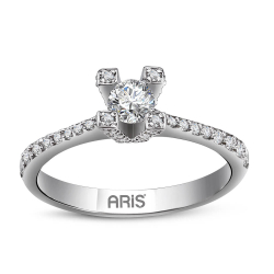 0.79 Karat Pırlanta Tektaş Yüzük