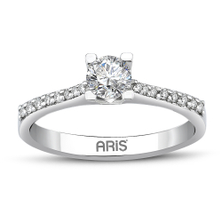 0.53 Karat Pırlanta Tektaş Yüzük