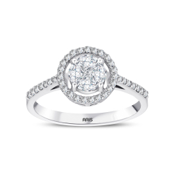 0.51 Karat Effect Markiz Pırlanta Yüzük