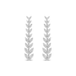 1.21 Karat Pırlanta Küpe