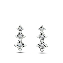 Pırlanta Tria Küpe