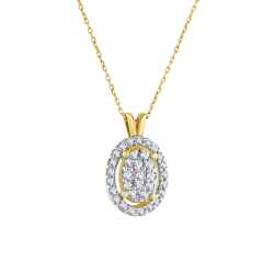 0.24 Karat Pırlanta Kolye