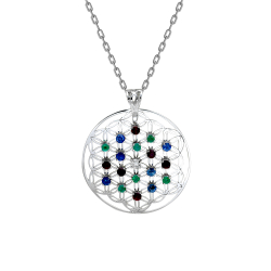 Pırlanta Semboller Yaşam Çiçeği