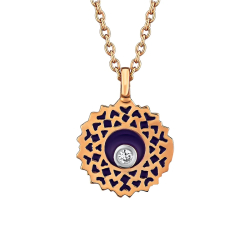 Pırlantalı Taç Çakrası (Sahashrara) Sembol Kolye